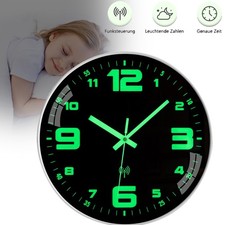 Wanduhr Leuchtend Funkuhr Ohne