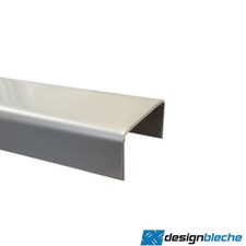Edelstahl 3mm Blank U-Profil