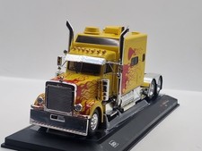 Peterbilt 379 2002 gelb Flammen LKW Truck Modellauto IXOTR193 IXO 1:43