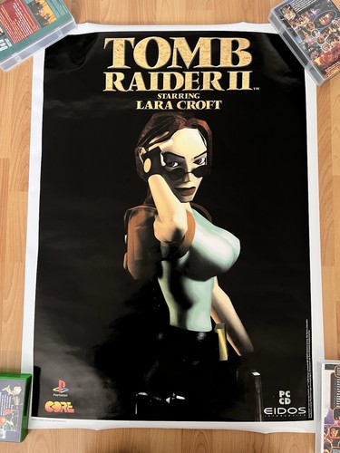 Tomb raider vintage poster - vintage,