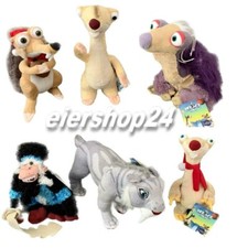 6er Set Plüschtiere ICE AGE u.a. Sid Scrat NEU MIT ETIKETT bis 37 cm Weihnachten