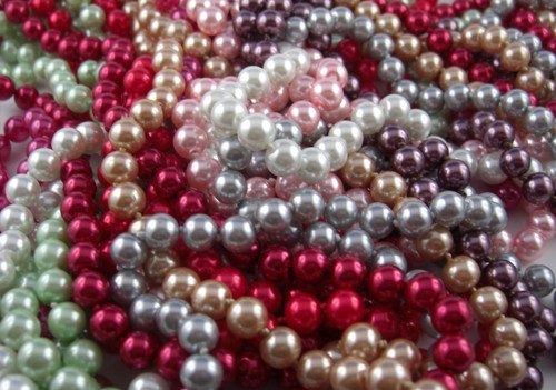 Perlenkette extra lang - , 168-