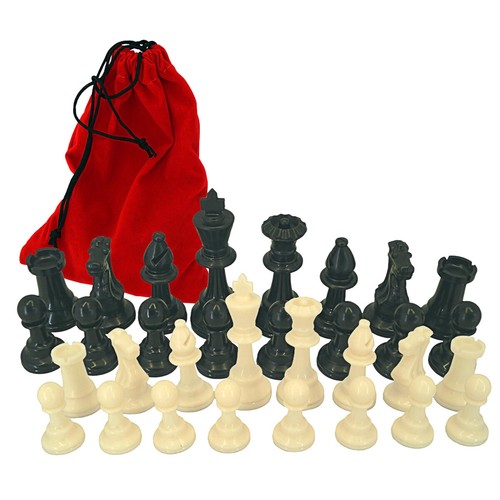 Schachfiguren aus kunststoff - schachfiguren,