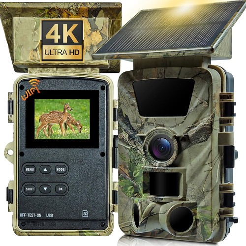 Wlan 60mp solar wildkamera - wlan, 4k
