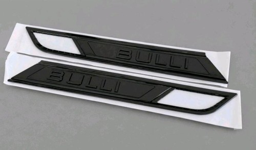 Bulli schriftzug set schwarz - bulli,