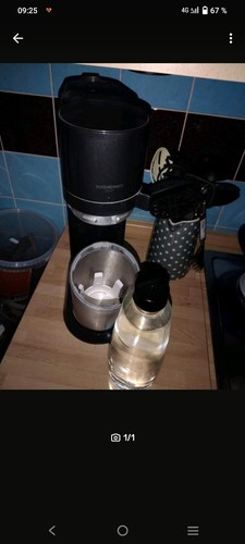 Soda stream inkl glasflasche - soda,