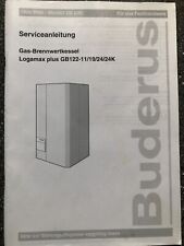 Buderus Serviceanleitung GB 122