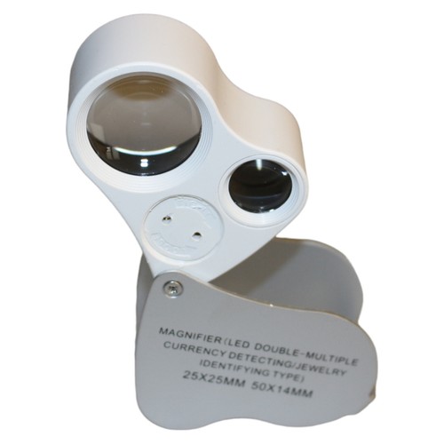 Led einschlag handlupe - einschlag,