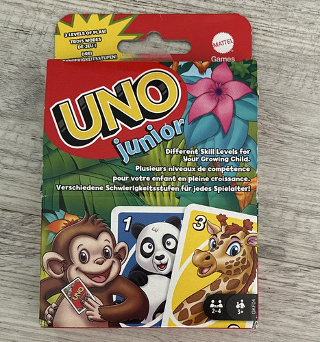 Mattel uno junior kartenspiel - uno,
