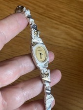 BS Bartel & Sohn Silber 925 Uhr Damenuhr Teilvergoldet Augsburg Design Massive