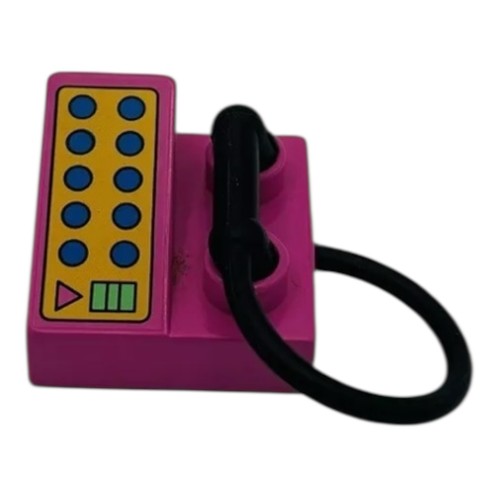 Lego duplo telefon pink - lego, rosa