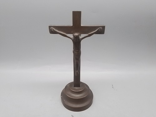 Bronze kruzifix - bronze,