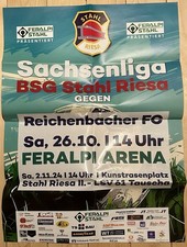 Plakat 2024 BSG Stahl Riesa -