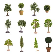 Dekofigur Baum 8-15 cm