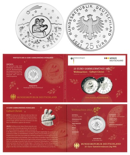 Brd euro weihnachten - brd,