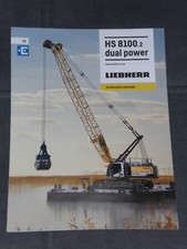 LIEBHERR HS 8100.2 construction machines Prospekt in englisch ( 24307 )