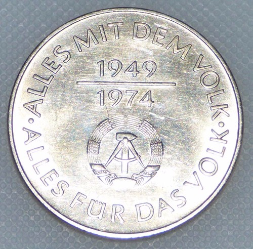 Ddr mark 1974 - 10, jahre