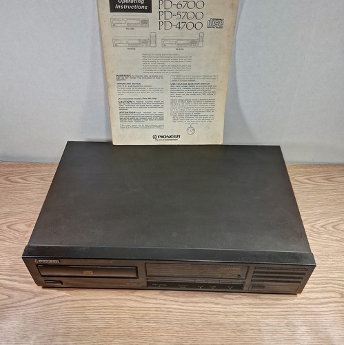 Pioneer 4700 vintage cd - pd-4700,