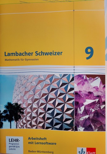 Lambacher schweizer - lambacher, 9