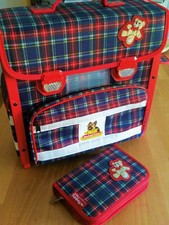 McNeill, schöner, klassischer Schulranzen mit Federmappe