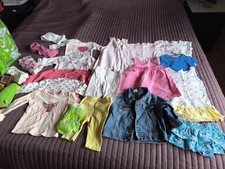 20 Teilige Kleidung Paket Mädchen Baby  Gr. 62-68 gute  gebrauchte  Zustand