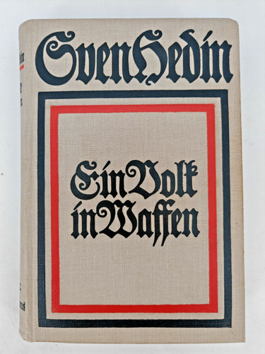 Sven hedin ein volk in - ein,