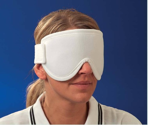 Gesichts und augenbandage - und,