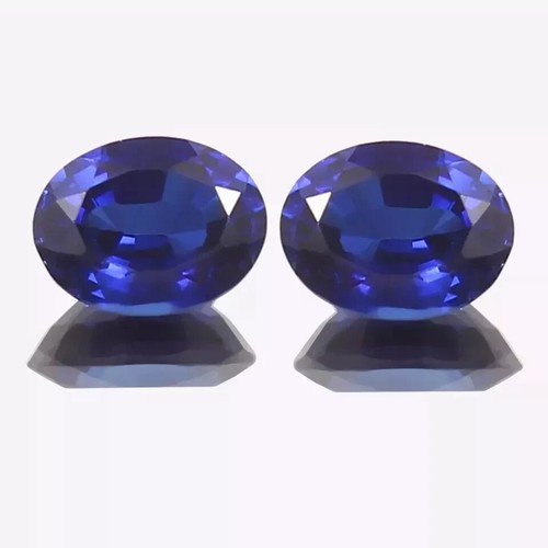 Blauer saphir oval - saphir, ct