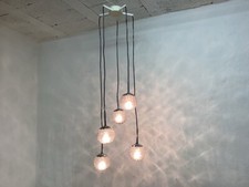 Staff Kaskadenlampe Bubble Lamp Space Age Design Rolf Krüger