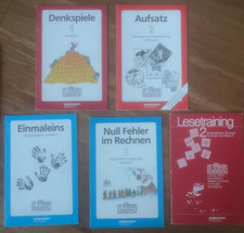 5x LÜK Übungshefte