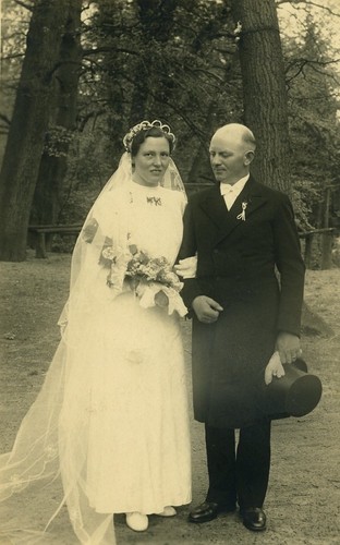 Original foto 1941 hochzeit - original,