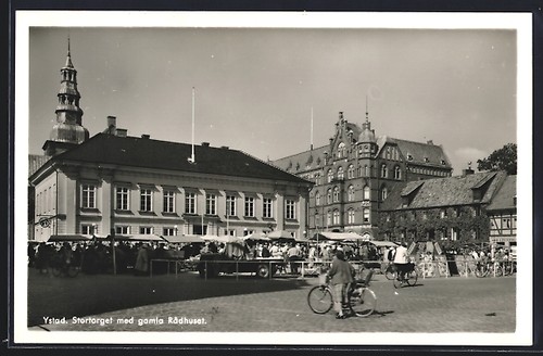 Ansichtskarte ystad - ansichtskarte,