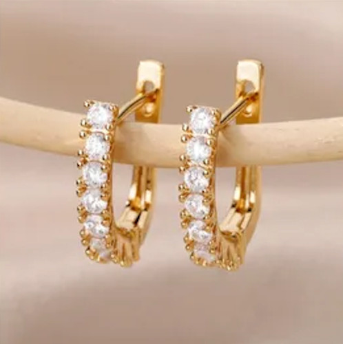 Crystal creolen gold - creolen,