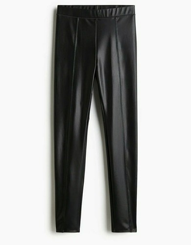 Leder leggings schwarz - leder-leggings,