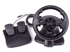 Speedlink SL-6684-BK DARKFIRE Racing Wheel USB Lenkrad für PC, PS3