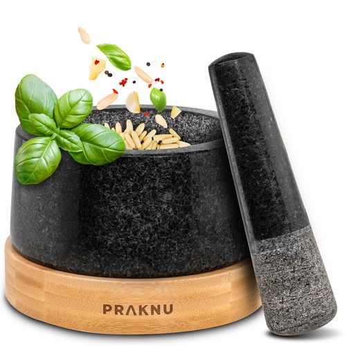 Mörser stößel granit mit - mörser, &
