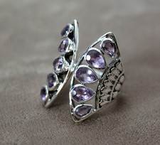 Stylischer Amethyst Butterfly