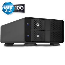 B-WARE - MB-X2U31R - 2x 3,5"/2,5" SATA HDD/SDD RAID USB3.1 Gehäuse, USB-C 10G