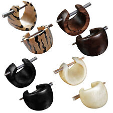 1 Paar Holz Ohrringe Holz