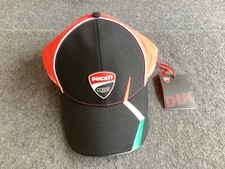 Ducati Basecap,unisex individuell verstellbar "Corse" rot-schwarz NOS original
