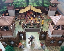 Playmobil Germanen Siedlung