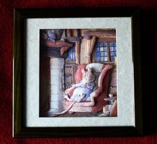 Brambly Hedge in Decoupage Technik-Titel - WINTER- 18 x18 cm im original Karton