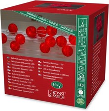 LED Dekolichterkette, rote
