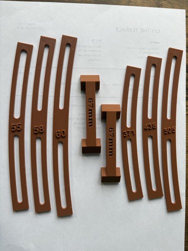 Spur packung mit 6 - spur,