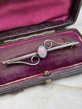 Brosche opal silber - opal,