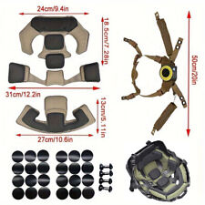 Memory Foam Pads Helm Innenfutter Ersatz Set Motorrad Radsport