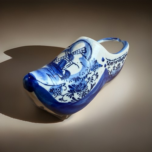 Delft blau porzellan holzschuh - delft,