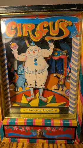 Spieluhr circus dancing clown - circus,
