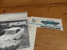 Faksimile: "Amphicar" Bauzeit