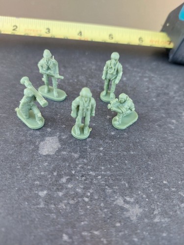Vintage miniatur soldaten set - vintage,